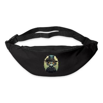 Scarecrow Halloween Cartoon Scary Scarecrow - Gürteltasche - Schwarz - Vorne