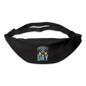 Croquet Day Outdoor Game Mallet Croquet Master - Bum bag - black - Front
