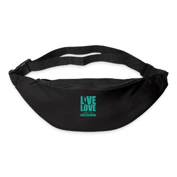 Live Love and do Pole Dancing Stange Tanzen - Bum bag - black - Front