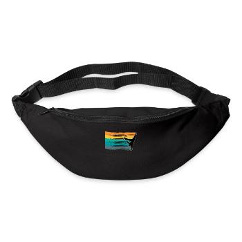 Hip-hop - Sac banane - noir - Devant