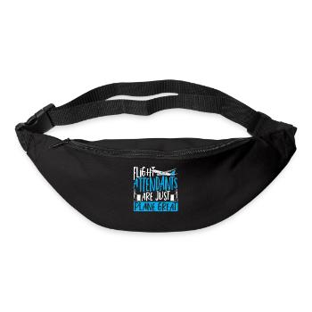 Les agents de bord sont tout simplement d’excellents voyageurs - Sac banane - noir - Devant