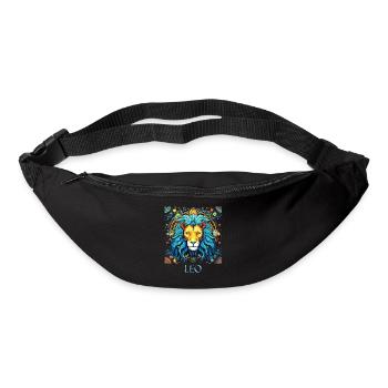 Love Your Zodiac Symbol Leo Men and Women - Bum bag - black - Front