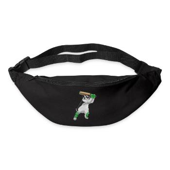 Badger Cricket Cricket Bat - Bum bag - black - Front
