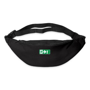 Emergency Exit Fishing Angler - Bum bag - black - Front