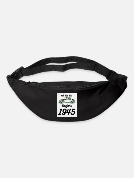 Oldtimer 1945 - Gürteltasche - Schwarz