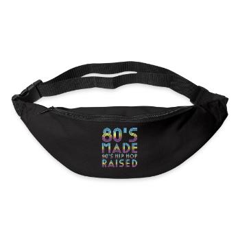 Les années 80 ont fait que le hip-hop des années 90 a augmenté - Sac banane - noir - Devant