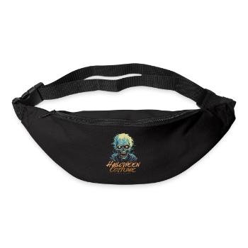 Glowing Horror Zombie - Costume d’Halloween pour femme - Sac banane - noir - Devant