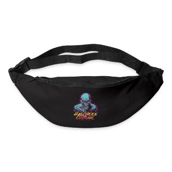 Glowing Horror Zombie - Halloween Costume for Women - Bum bag - black - Front