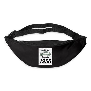 Oldtimer 1956 - Gürteltasche - Schwarz - Vorne