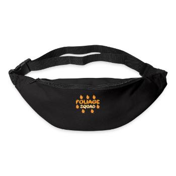 Herbstblätter Gipfel Laub - Gürteltasche - Schwarz - Vorne