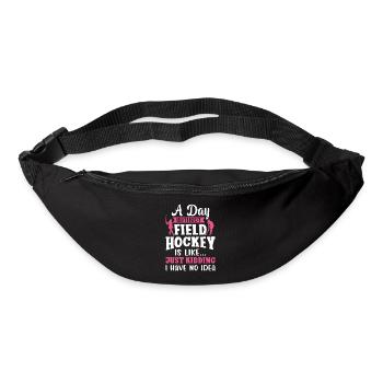 Field Hockey A Day Without Field - Bum bag - black - Front