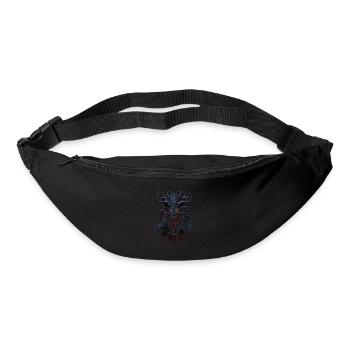 Gothic Aesthetics Occult Grunge Emo Punk Satanic - Bum bag - black - Front