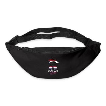 Fille hollandaise - Sac banane - noir - Devant