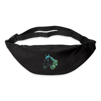 Majestic Horse - Le cœur d’un cavalier - Sac banane - noir - Devant