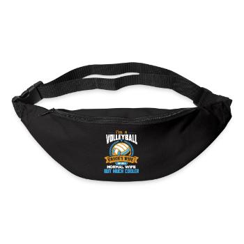 Volleyball Volleyball Coach s Wife - Bum bag - black - Front