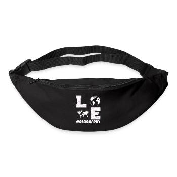 Love Geography - Bum bag - black - Front