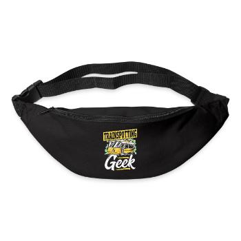 Trainspotting Geek Trainspotter Train Spotting - Sac banane - noir - Devant