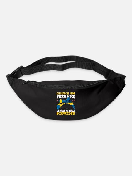 Schweden - Gürteltasche - Schwarz