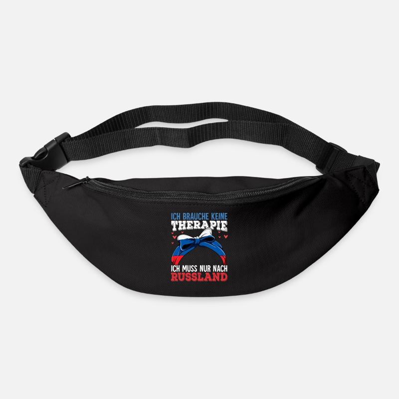 Russland - Gürteltasche - Schwarz