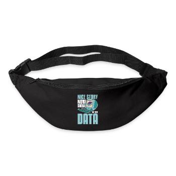 Exploration de données Belle histoire maintenant Montrez-moi la programmation - Sac banane - noir - Devant