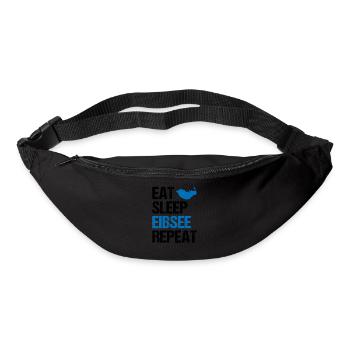 Life Cycle at Lake Eibsee - Eat, Sleep, Repeat - Bum bag - black - Front
