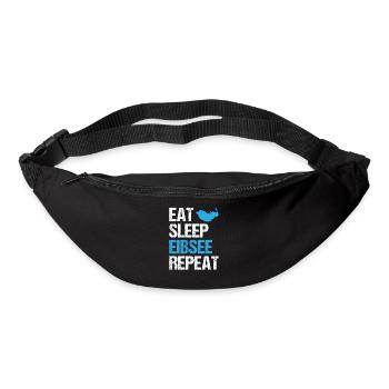 Life Cycle at Lake Eibsee - Eat, Sleep, Repeat - Bum bag - black - Front