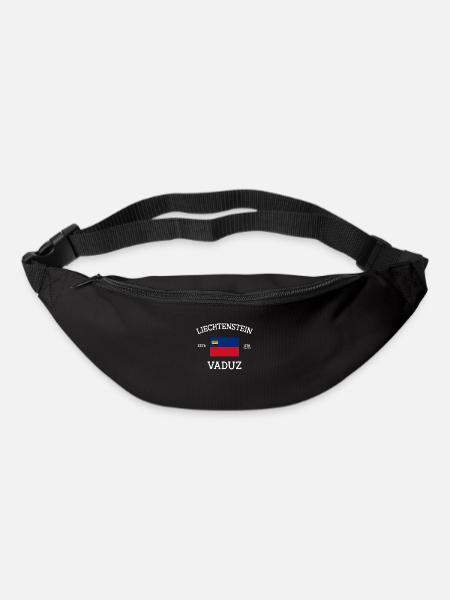 Liechtenstein History - Gürteltasche - Schwarz
