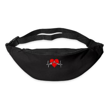 Washington D.C. Skyline Heartbeat USA East Coast - Bum bag - black - Front