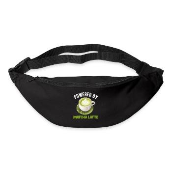 Matcha Tee Latte Liebhaber für grünen Tee Lustiger Matcha - Gürteltasche - Schwarz - Vorne
