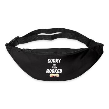 Désolé, je suis complet Drôle - Sac banane - noir - Devant