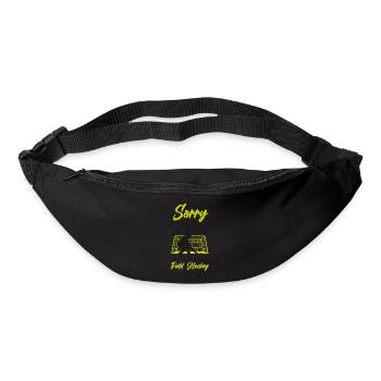 Field Hockey Sorry I Wasn't - Gürteltasche - Schwarz - Vorne