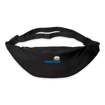 Lebenszyklus des Fischbrötchen-Fans Geschenk - Gürteltasche - Schwarz - Vorne