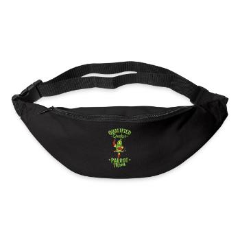 Qualified Quaker Parrot Mom Animal Bird - Bum bag - black - Front