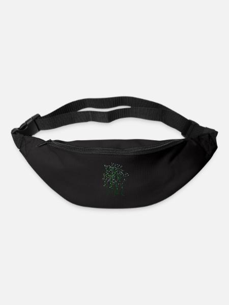 Natur Naturliebhaber Flora Garten Pflanzen Blüte - Gürteltasche - Schwarz