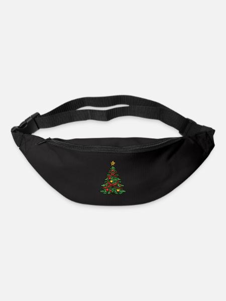 Arbre de Noël Noël - Sac banane - noir