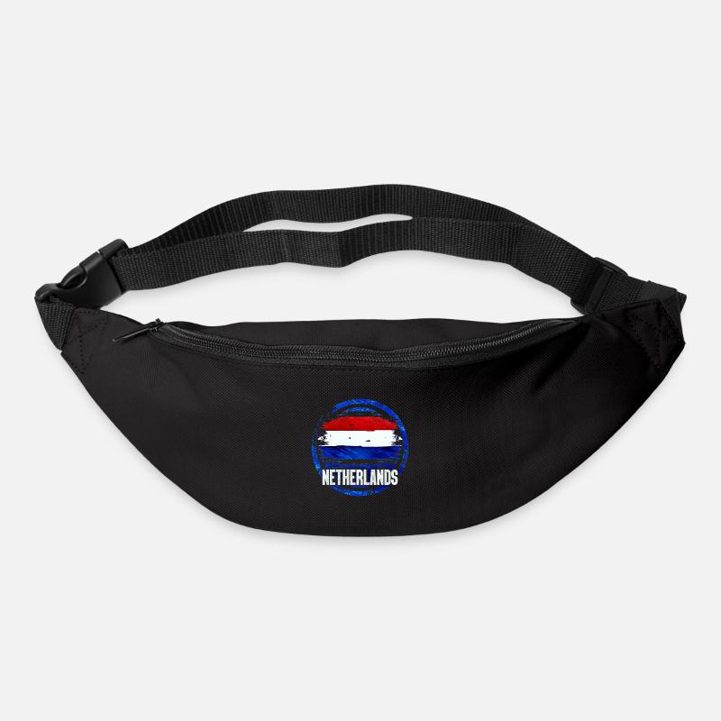 Niederlande - Gürteltasche - Schwarz