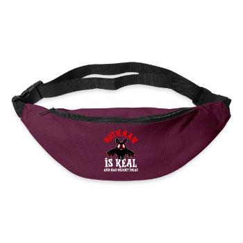 Cryptid Cryptozoology - Bum bag - burgundy - Front