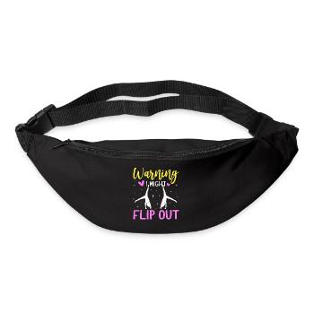 Cartwheel Gymnastics Cheerleading - Bum bag - black - Front