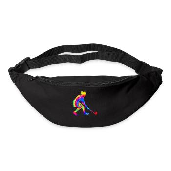 Field Hockey Tie Dye - Gürteltasche - Schwarz - Vorne