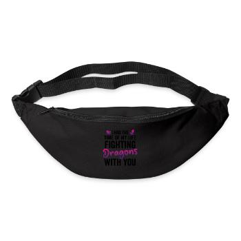 I Had The Time Of My Life Fighting Dragons - Bum bag - black - Front