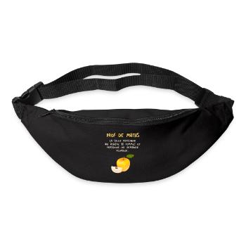Mathematiker Mathematik Mathe Examen Lehramt - Gürteltasche - Schwarz - Vorne