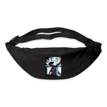 Techno Aesthetic Goth Japan Save The Rave - Gürteltasche - Schwarz - Vorne