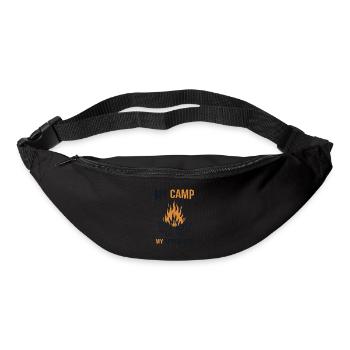 My Camp My Adventure Tents Glamping Campsite - Bum bag - black - Front