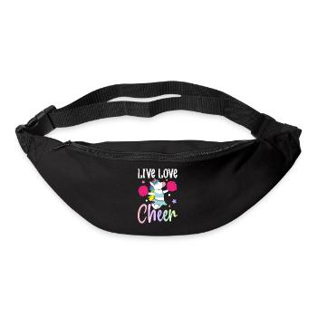 Pom-pom girl pom-pom girl - Sac banane - noir - Devant