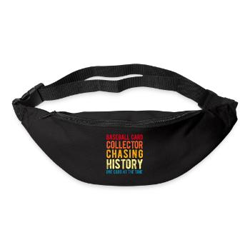 Baseball Card Collector Funny Collecting Baseball - Bum bag - black - Front