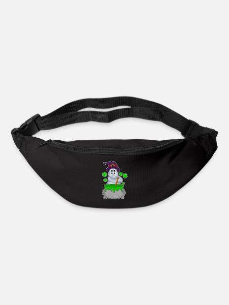 Nilpferd Hexe Zaubertrank - Gürteltasche - Schwarz