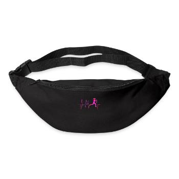 Runner Design for Jogger Triathlon Woman - Bum bag - black - Front