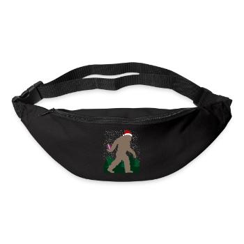 Grumpy Christmas Gift Happy Holidays - Bum bag - black - Front