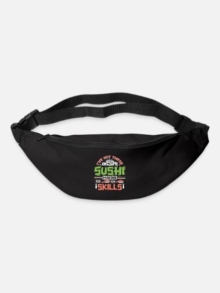 I've got these awesome sushi making skills - Bum bag - black