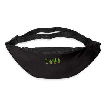 Wüstenpflanze Kaktus Kakteen Mexiko Wüste Garten - Gürteltasche - Schwarz - Vorne